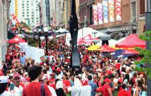 Crowd on Canada Day