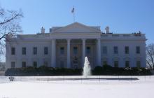 A Snowy White House 