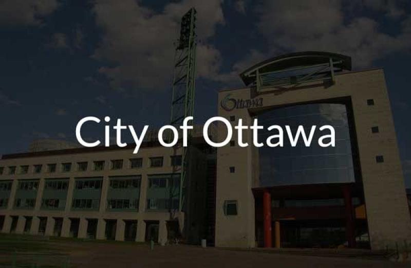 Picture of City Hall building with City of Ottawa name