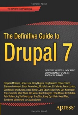 The Definitive Guide to Drupal 7 book cover