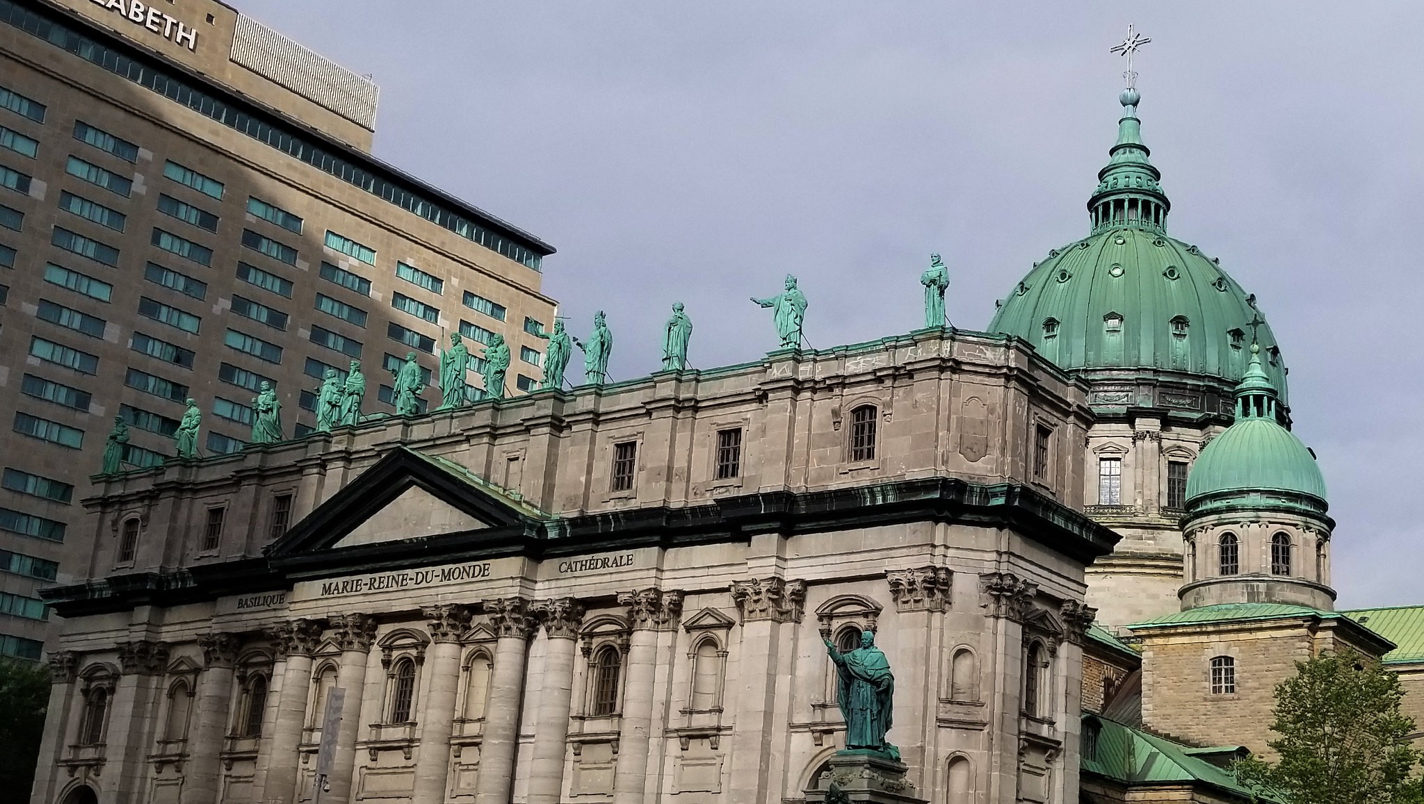The Cathédrale Marie-Reine-du-Monde in Montreal.