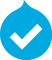 Drupal Drop Checkmark